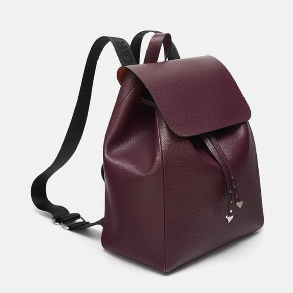 Zara Bags Nwt Zara Backpack With Nylon Straps Poshmark